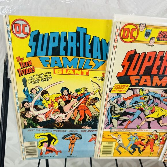 Superman Family 180 202 206 208-210 & Super Team Giant 6-7 9 Lot Bronze Age Lois - Picture 4 of 7